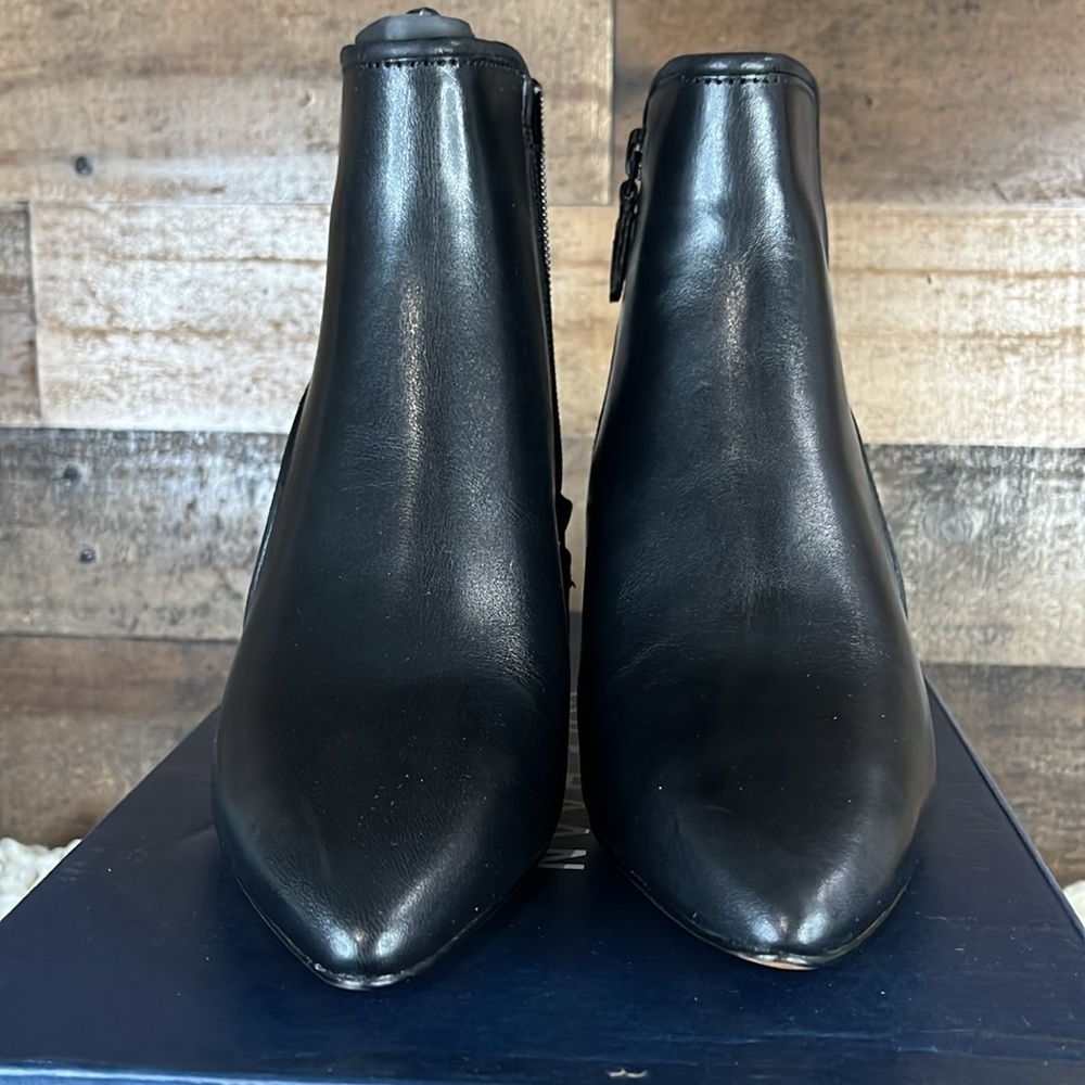 Cole Haan Ettie Buckled Bootie Black Size 6 B - Picture 2 of 10